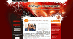 Desktop Screenshot of homenagensehomenageados.blogspot.com