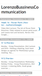 Mobile Screenshot of lorenzobusinesscommunication.blogspot.com