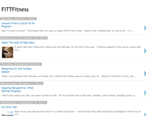 Tablet Screenshot of fittfitness.blogspot.com