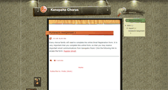 Desktop Screenshot of kansingers.blogspot.com