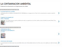 Tablet Screenshot of contaminacionhambiental.blogspot.com