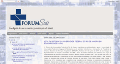 Desktop Screenshot of forumsus.blogspot.com