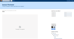 Desktop Screenshot of lezuzforever.blogspot.com
