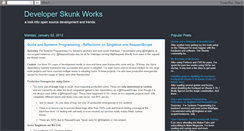Desktop Screenshot of developersw.blogspot.com