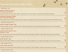 Tablet Screenshot of famoustourismguide.blogspot.com