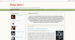 Desktop Screenshot of doncacte-nonmais.blogspot.com