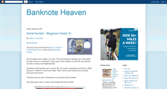 Desktop Screenshot of banknoteheaven.blogspot.com