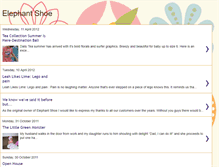 Tablet Screenshot of elephantshoestore.blogspot.com