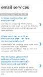 Mobile Screenshot of email-services5.blogspot.com