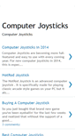 Mobile Screenshot of computerjoysticks.blogspot.com