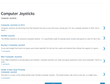 Tablet Screenshot of computerjoysticks.blogspot.com