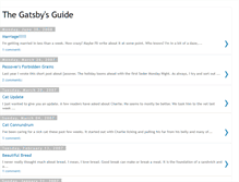Tablet Screenshot of gatsbyguide.blogspot.com