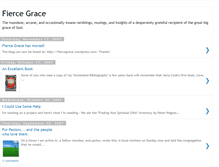 Tablet Screenshot of fiercegrace.blogspot.com