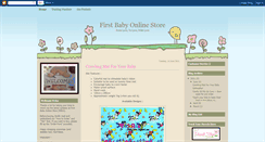 Desktop Screenshot of firstbabyonlinestore.blogspot.com