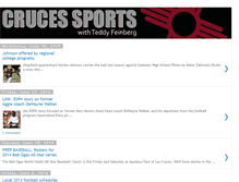 Tablet Screenshot of crucessports.blogspot.com