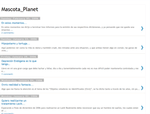 Tablet Screenshot of mascota-planet.blogspot.com