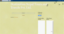 Desktop Screenshot of destinationnepaltours.blogspot.com