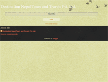 Tablet Screenshot of destinationnepaltours.blogspot.com