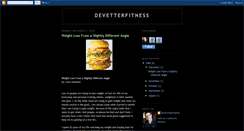 Desktop Screenshot of devetterfitness.blogspot.com