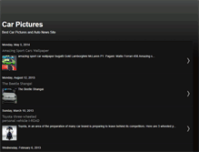 Tablet Screenshot of picturescar.blogspot.com