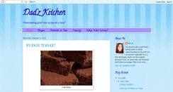 Desktop Screenshot of dadzkitchen.blogspot.com