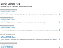 Tablet Screenshot of digital--camera--help.blogspot.com