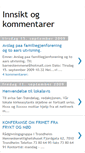Mobile Screenshot of innsikt-og-kommentarer.blogspot.com