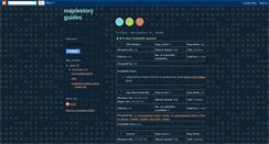 Desktop Screenshot of jaredmaplestoryguides.blogspot.com