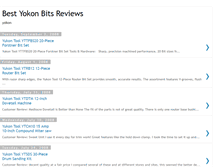 Tablet Screenshot of bits-yukon-reviews.blogspot.com