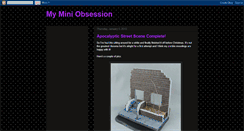 Desktop Screenshot of myminiobsession.blogspot.com