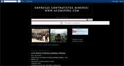 Desktop Screenshot of contratistasmineros.blogspot.com