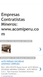 Mobile Screenshot of contratistasmineros.blogspot.com