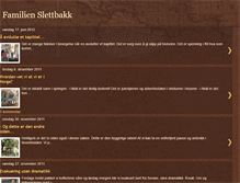 Tablet Screenshot of familienslettbakk.blogspot.com