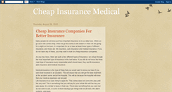 Desktop Screenshot of cheapinsurancemedicalkrd.blogspot.com