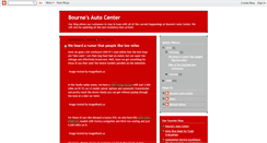 Desktop Screenshot of bournesautocenter.blogspot.com