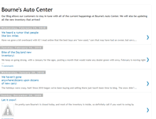 Tablet Screenshot of bournesautocenter.blogspot.com