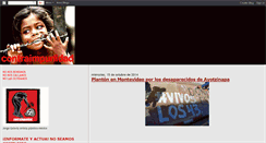 Desktop Screenshot of contraimpunidad.blogspot.com