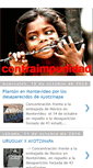 Mobile Screenshot of contraimpunidad.blogspot.com