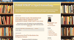 Desktop Screenshot of pjkrstkip11aprilsumedang.blogspot.com