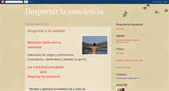 Desktop Screenshot of despertarlaconciencia1.blogspot.com