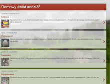 Tablet Screenshot of domowyswiatandzi35.blogspot.com
