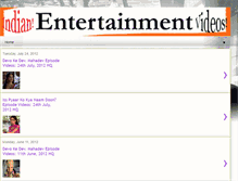 Tablet Screenshot of indianentertainmentvideos.blogspot.com