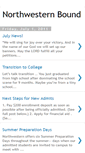 Mobile Screenshot of northwesternbound.blogspot.com