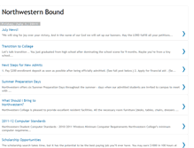 Tablet Screenshot of northwesternbound.blogspot.com