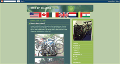 Desktop Screenshot of littlegirlonabike.blogspot.com