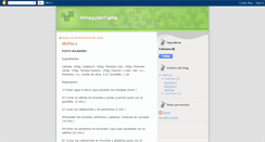 Desktop Screenshot of miraquienllama.blogspot.com