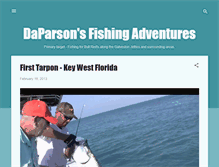 Tablet Screenshot of daparsonfishing.blogspot.com