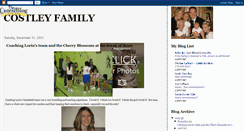 Desktop Screenshot of costleyfamily.blogspot.com