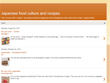 Tablet Screenshot of japanesefood1.blogspot.com