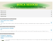 Tablet Screenshot of busca-negocio.blogspot.com